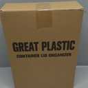 Bamboo Lid Organizers Inside Cabine, Kitchen Cabinet Organizer with 5 Adjustable Dividers, Food Container Plastic Holders for Drawer Pantry, Nature