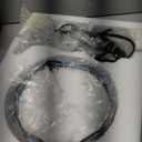 Baroque Style Stained Glass Table Lamp - 6.1''x3.5''x13'' Multicolor Tiffany Lamp Ideal for Bedside, Living Room, Bedroom, or Office - Decorative Handmade Lampshade with Bronze Resin Base