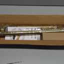 YNL Tension Shower Curtain Rod 34-66 Inch, Adjustable Spring Tension Curtain Rod No Drilling, Non-Slip, Never Rust, Stainless Steel, for Small Window Laundry Door Entryway, Gold