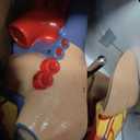 breesky Scientific Human Heart Model 2-Part Life Size Human Heart Replica Color Printed Held Together with Magnets & Mounted Display Base