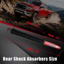 4.5-8" Rear Shock Absorbers for 2007-2025 Chevy Silverado/GMC Sierra 1500