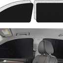 XCBYT Car Window Shades - 4 Pack Car Window Covers 99% UV Protection Magnetic Fordable Privacy Sun Shade for Baby