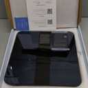 Etekcity FSA&HSA Eligible Smart Scale for Body Weight Fat, Digital Bathroom Weighing Machine for Accurate BMI Muscle Mass Composition, Home Use Apple Health Compatible Fitness Equipment (Black-Color Screen)