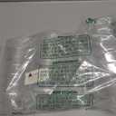 WDF 7oz Clear Dessert Cups Disposable - 96 Pack Dessert Cups With Mini Gold Spoons Plastic Parfait Cups Medium to Large 48 Ice Cream Plastic Cups & 48 Gold Tasting Spoons for Party & Thanksgiving