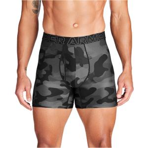 Under Armour Men's Multi-Pack Standard Tech 6" Inseam Boxer Brief (XX-Large, Black Neo Camo Print 3 Pack)