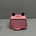 Karaoke Machine,Portable Bluetooth Speaker with 2 Wireless Microphone for Adults & Kids with LED Lights, Karaoke Microphone with PA System Supports USB/TF/AUX,Gift for Party (Pink)