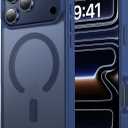 Tigowos for iPhone 18 Pro Max Case/17 Pro Max, Magnetic, Blue