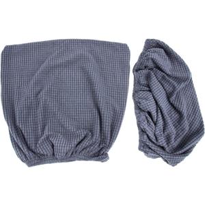 1 Set Office Computer Chair Covers Universal Desk Task Chair Cover Stretch Rotating Chair Slipcover (Dark Grey)