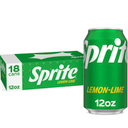 Sprite Lemon Lime Soda Pop, 12 fl oz, 18 Pack Cans BBD Oct. 27, 2025