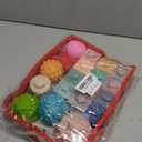 Jyusmile Baby Toys 6-12 Months, Montessori Toy for Babies 6-12 Months, Incl Stacking Building Blocks & Soft Infant Teething Toys & Sensory Balls for Toddlers 0-3-6-9-12 Month