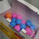 QPAU 3-in-1 Inflatable Bounce House for Toddlers 1-3, Ball Pit & Trampoline, Inflatable Bouncy House with Pump, Safety Net, Indoor & Outdoor Bubble Bouncer Baby Play Yard