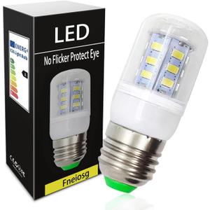 E26/E27 LED Refrigerator Light Bulb 3.5W, 40W Equivalent, Daylight White 6000K 500LM, Non-Dimmable Energy Saving ac 100 265v frigidaire Light Bulb Replacement,1-Pack