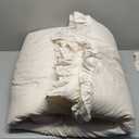 QUIETSEA Queen Bed in a Bag 7 Pieces Comforter Set Queen, Wood Grain Texture Bedding Comforter Set Green Bed Set with Comforter, Pillowcases, Flat Sheet, Fitted Sheet and Pillow Shams