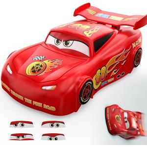 Wall Climbing RC Car Toy with Expression Stickers, 360 Rotating Remote Control Stunt Car, Rechargeable Toy Car for Kids Boys Girls Ages 3-12 Indoor Gift