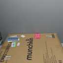 BUNWAG Baby Bathtub, Collapsible Newborn Bathtub for Infant to Toddler with Soft Cushion and Thermometer,Portable Travel Newborn Tub with No-Slip Feet, Baby Shower Gifts, 0-12 Months Baby Bath, Green