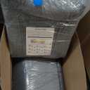 6PCS Wedge Pillow Set for After Surgery, Back Pillow for Bed Sitting Up, Orthopedic Bed Wedge for Body, Leg Pain Relief, Memory Foam Pillow for Post Surgery, Sleeping, Acid Reflux, Plush Grey