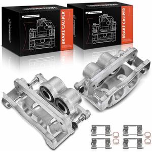 A-Premium Front Disc Brake Caliper Assembly with Bracket Compatible with Cadillac, Chevy and GMC Models- XTS, Escalade, Avalanche, Suburban, Silverado, Express, Sierra, Yukon XL and more