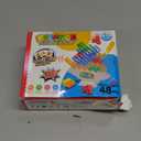 48 Pcs Game Gifts, Balance Stacking Blocks GamePerfect for Family, Parties, Travel,Boys Girls GiftsNovelty Toy Gift for Kids or Friends