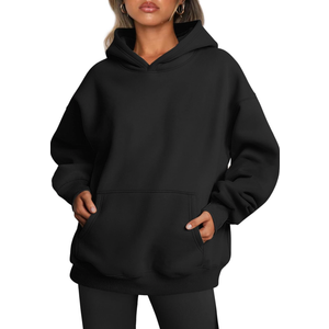 Trendy Queen Womens Oversized Hoodies Fleece Sweatshirts Sweaters Spring Outfits 2025 Pullover Fall Winter Clothes 3XL
