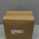 6 Pack Extra Large Pencil Box with Removable Divider, Thickened Pencil Case Bulk, Clear Crayon Marker Organizer Stackable Plastic Small Storage Containers for Pen Craft School Supplies(Grey)