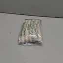 jinchan Striped Linen Kitchen Curtains 24 Inches Tier Curtains Farmhouse Modern Cafe Style Small Window Treatments Airy Light Filtering Rod Pocket for Living Room Bathroom 2 Panels Taupe Grey