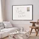 Cute Girly Wall Art Feels So Good To Be Home Vintage Sage Green Postcard Poster Canvas Print Trendy Apartment Aesthetic for Home College Dorm Cool Girl Wall Decor 8x12inch black framed (style-3)