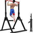 DOBESTS Power Tower Pull Up Bar Free Standing, Adjustable Foldable Pull Up Station, Home Gym Strength Training Equipment 700LBS