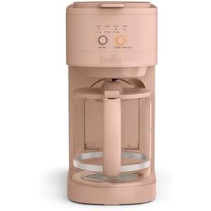 BELLA VersaBrew 2-in1 Coffee Maker, K-Cup compatible, Brew 3 Sizes Carafes & Single Serve Cups, Dishwasher Safe Reusable Filter & Filter Holder, Iced Coffee Function, 60oz Tank, Blossom