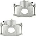 cciyu Front Left & Right Brake Calipers Assembly 184021 184020 For Buick 1978-1995,For Cadillac 1978-1996,For Chevy 1978-2002,For GMC 1981-2002,For Oldsmobile 1978-1992,For Pontiac 1978-1981
