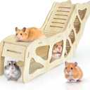 Hamster Hideout Climbing Ladder and Tunnel for Burying in Bedding or Connecting with Accessories