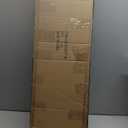 SMQLJXC 28"-8.5"L X 35.5"H Single Post Wrought Iron Handrails for Outdoor 1-3 Steps, Metal Outdoor Stair Railing, Railings for Steps, Fits Garage, Porch (White)