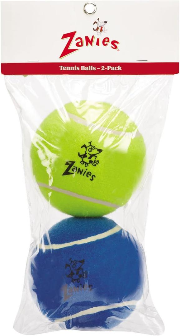 Zanies 5" Tennis Ball for Dogs, 2-Packs Zanies 5" Tennis Ball for Dogs, 2-Packs