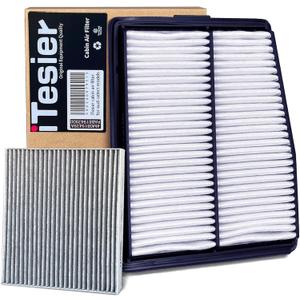 ITESIER Engine Cabin Air Filter kit for Tucson Hybrid (2022-2025), Sportage Hybrid (2023-2025), Sorento/Santa Fe Hybrid (2021-2025), Sonata hybrid (2020-2025)