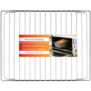 Stainless Steel Oven Rack for Breville Smart Oven BOV800XL, Plus BOV810BSS, Pro BOV845BSS. SP0002651, Oven Racks Replacements, Cooling Racks for Cooking and Baking