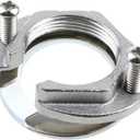 31mm Stainless Steel C Type Kitchen Faucet Antiloosing Nut Cap Fastening Circlip Washer Accessory Tool Set Faucet Accessories Wash Basin Tap Fixing Fitting Kit