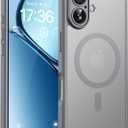 TOCOL for Phone 17 Case, Compatible with Magsafe Charger, Full Camera Protection, Drop Protection, Translucent Matte Phone Case for Phone 17 6.3 inch (Gray)