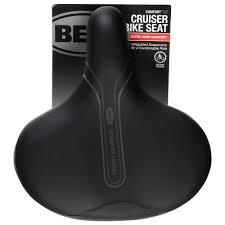Bell® Comfort Wide Cruiser Seat - Black, 11.4 x 10.4 in