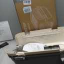 DUMOS 23" Hard-Sided Pet Carrier for Small Pets, 2 Door Cat Carrier, Beige
