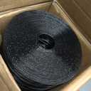 Black Hardware Cloth 24" x 50' 1 Inch 16 Gauge, PVC Coated Galvanized Steel Wire Mesh Roll, Welded Metal Fencing for Chicken Coop, Garden Fence, Poultry, Rabbit, Snake Barrier, and Home Improvement, 1inch 24in*50ft