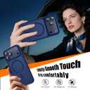 BENTOBEN Stronger Magnetic for iPhone 17 Pro Max Case 2025, [Fit for Mag-Safe], Military Grade Drop Protection, Slim for iPhone 17 Pro Max Case Translucent Matte Phone Case(6.9")-Blue