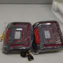 SUPAREE Flush Mount LED Rear Brake Tail Lights Compatible with Jeep Wrangler JL 2018 2019 2020 2021 2022 2023 2024 2025 Replace OEM Red Taillight Assembly with Smoked Reverse Turn Signal Running light