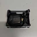 RFUNGUANGO for AirPods 3 Case Cover, Anti-Fall Lock Design, Powerful Drop Protection, Carbon Fiber Black for Apple AirPods 3rd Generation Charging Case(2021)- Black