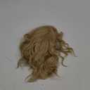 BERON Blonde Wigs for Women Short Curly Wavy Wig Girls Ash Blonde Color Body Heat Resistant Synthetic Hair Wig for Cosplay Party or Daily Use