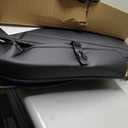 MINGBRON Car Seat Cover Full Set, Leather Car Seat Cover, Waterproof Seat Covers, Car Seat Cushion, Nappa Leather Seat Covers Car Seat Protector Universal Fit Most Cars Black