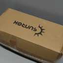 SUNROX Gel Memory Foam Chair Cushion with Ties, Ultra Durable Water Resistant FadeShield Outdoor/Indoor Reversible Chair Seat Cushion 17 x 16 inch Set of 4, Navy