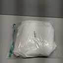 F.Y.Dreams 100% Washed Cotton Duvet Cover for Weighted Blanket 80x87 inches with 16 Ties, Zipper on Long Side/White/Just Duvet Cover