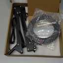 Coyeth 10X Magnifying Glass with Light and Clamp, Real Glass Stand Lighted Magnifier, 5 Color Modes Stepless Dimmable LED Desk Lamp Hands Free for Crafts Hobby Reading Painting Sewing Close Work (Black)