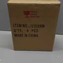 (4 pack) floral plates