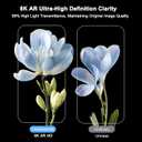 2 x 2 Pack Anti-Reflective Screen Protector for iPhone 17/16 Pro [6.3 inch] | Military Grade 9H Full Edge Coverage Tempered Glass, AR Ultra-HD, Easy Installation Kit, Dynamic Island & Case Friendly