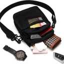 Lohol Small Messenger Bag for Men Women, Water Resistant Adjustable Crossbody Sling bag Purse for Travel Sports